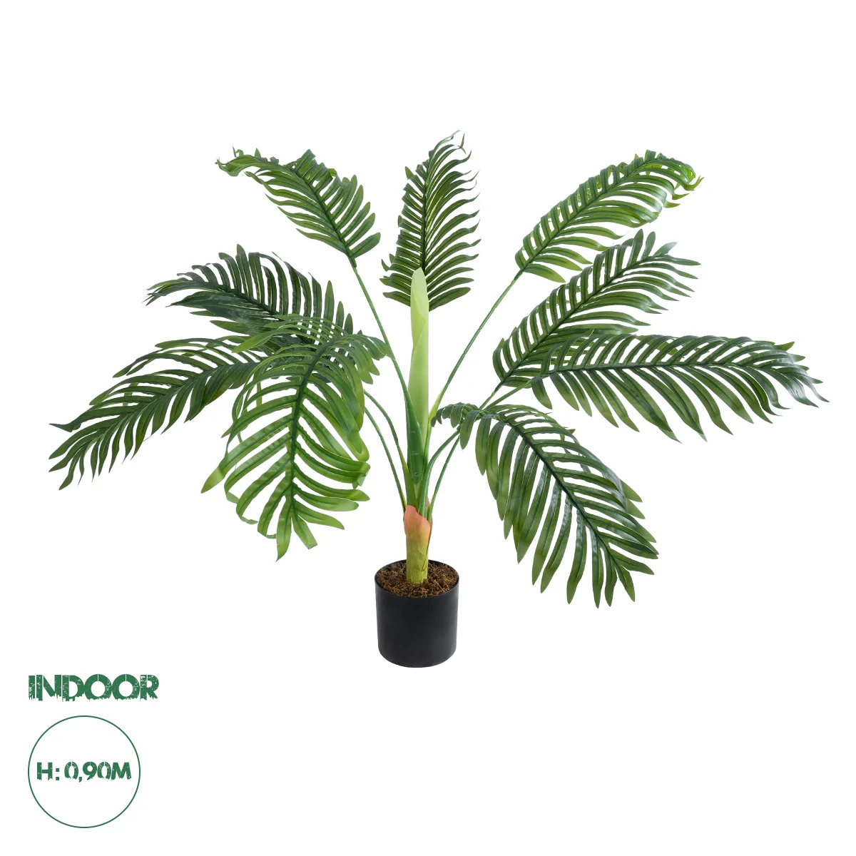 Φωτογραφία προϊόντος: GloboStar® Artificial Garden ARECA PALM PLANT 20936 - Διακοσμητικό Φυτό Αρέκα Φ94 x Υ90cm