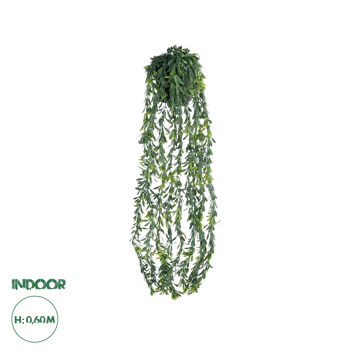Φωτογραφία προϊόντος: GloboStar® Artificial Garden HANGING MILAN GRASS 20866 Τεχνητό Κρεμαστό Διακοσμητικό Φυτό Milan Grass Φ18 x Y60cm