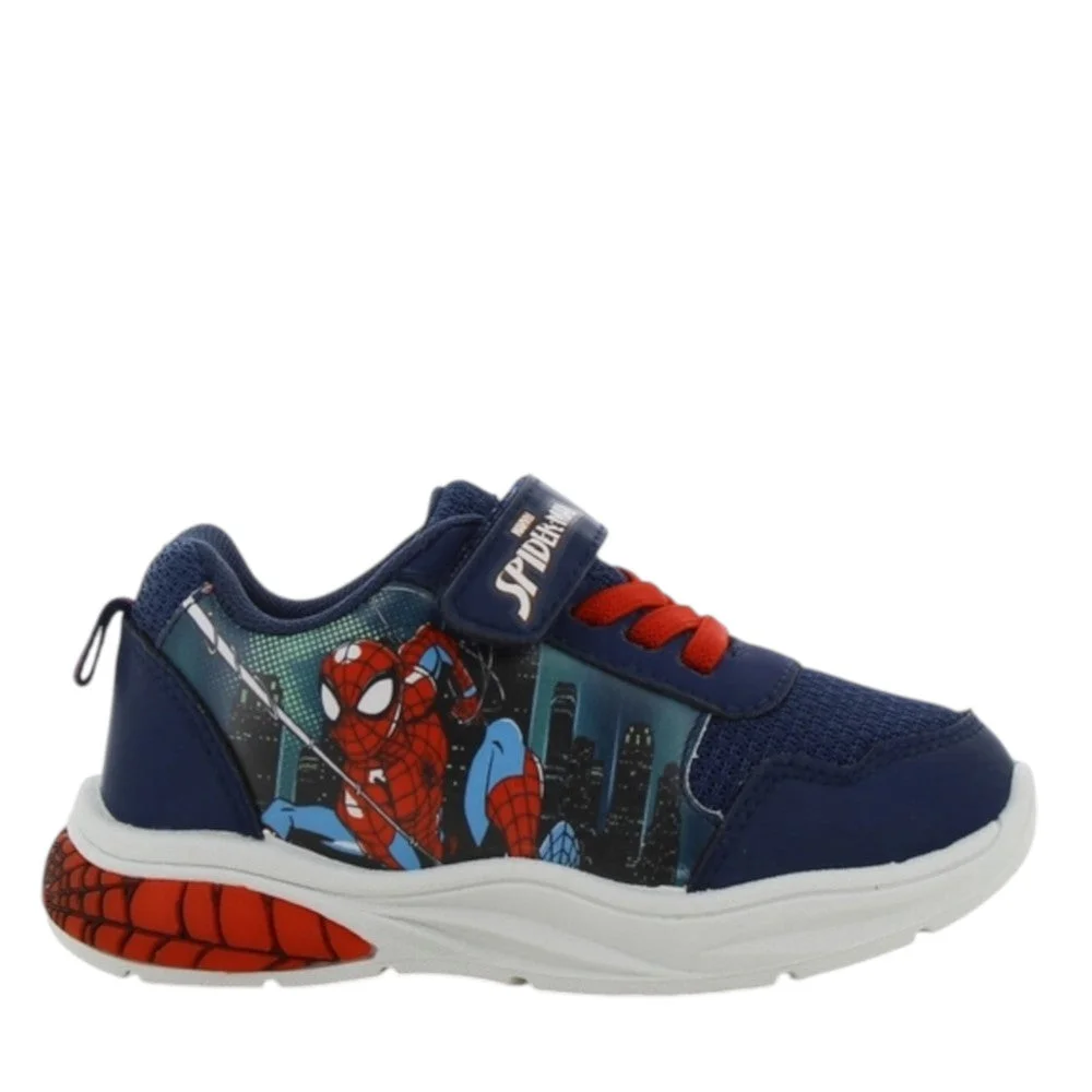 Φωτογραφία προϊόντος: SPIDERMAN Αθλητικό με Φωτάκι 22-30 - Μπλε
