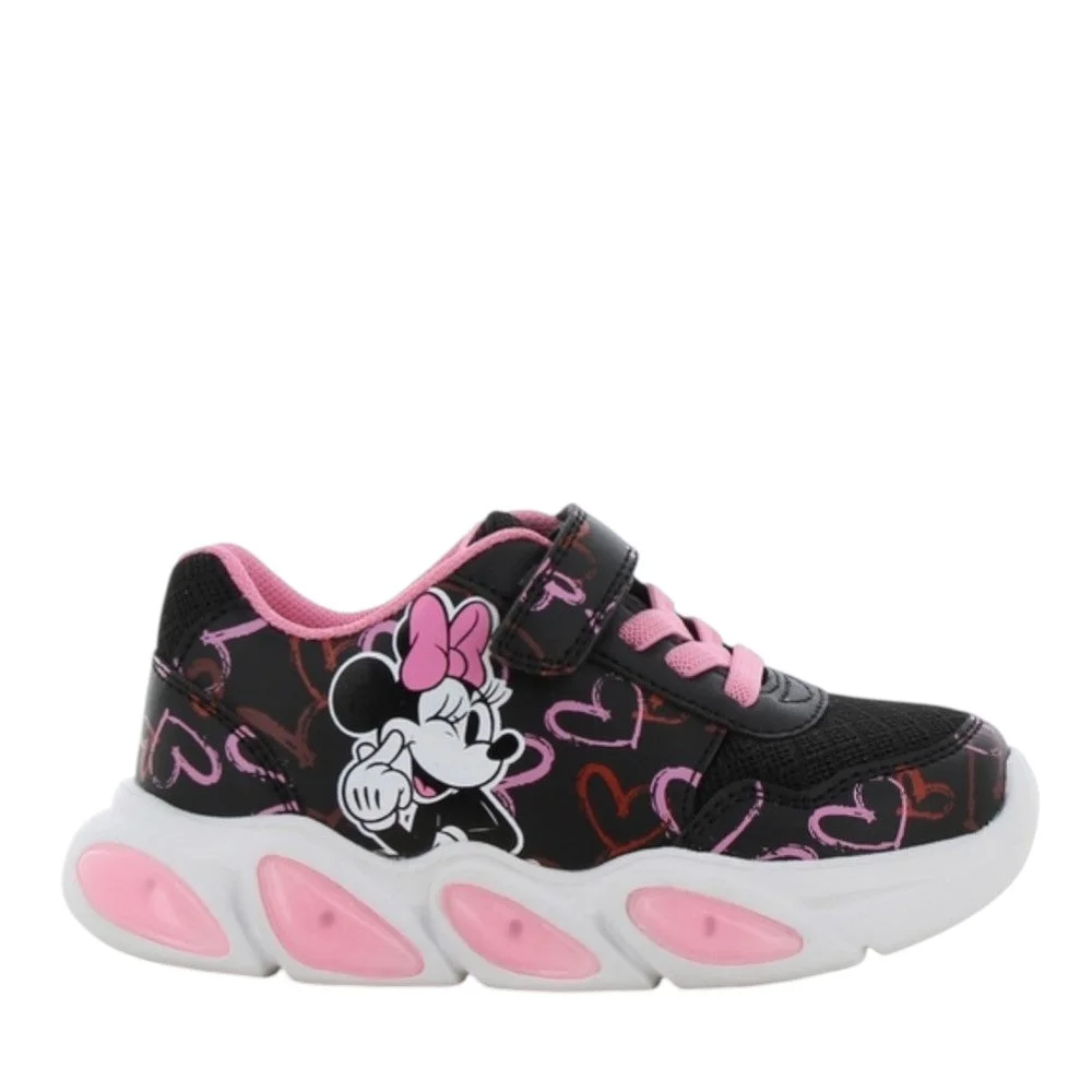 Φωτογραφία προϊόντος: MINNIE MOUSE Αθλητικό με Φωτάκι Led 24-32 - ΜΑΥΡΟ