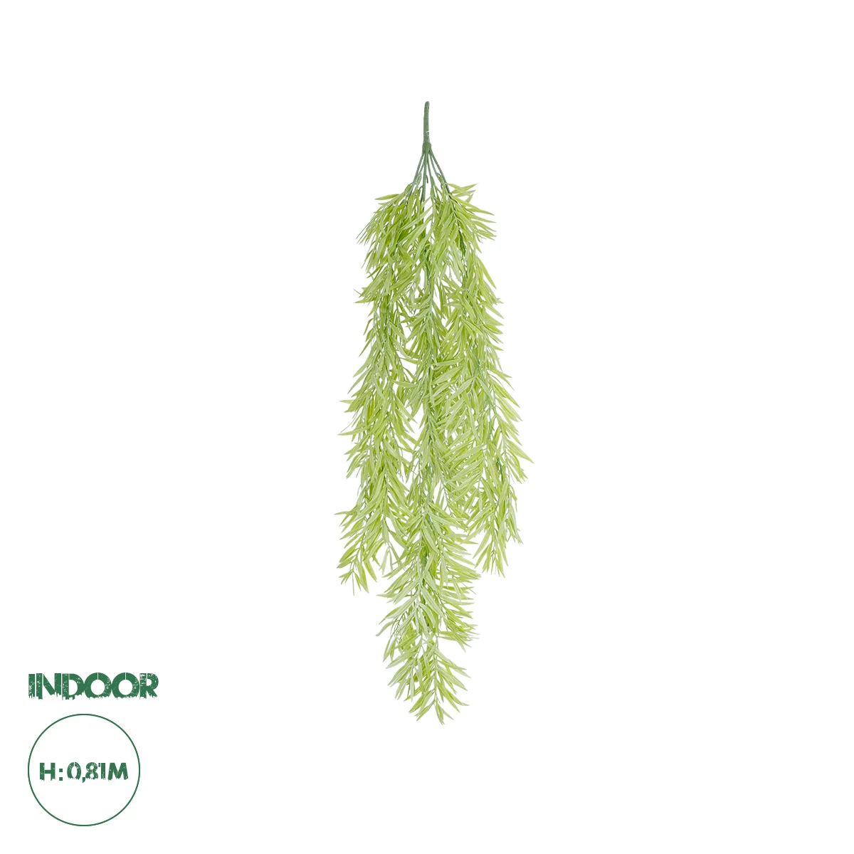 Φωτογραφία προϊόντος: GloboStar® Artificial Garden HANGING BARLEY 20859 Τεχνητό Διακοσμητικό Κρεμαστό Φυτό Κριθάρι Μ26 x Π15 x Υ81cm