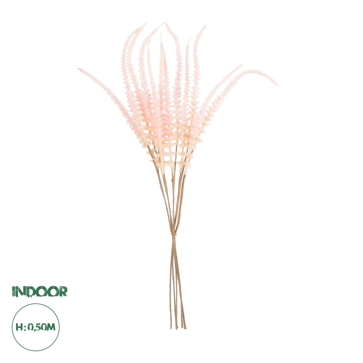 Φωτογραφία προϊόντος: GloboStar® Artificial Garden PINK SAGE BOUQUET 21091 Τεχνητό Διακοσμητικό Μπουκέτο Στάχι Y50cm Ροζ