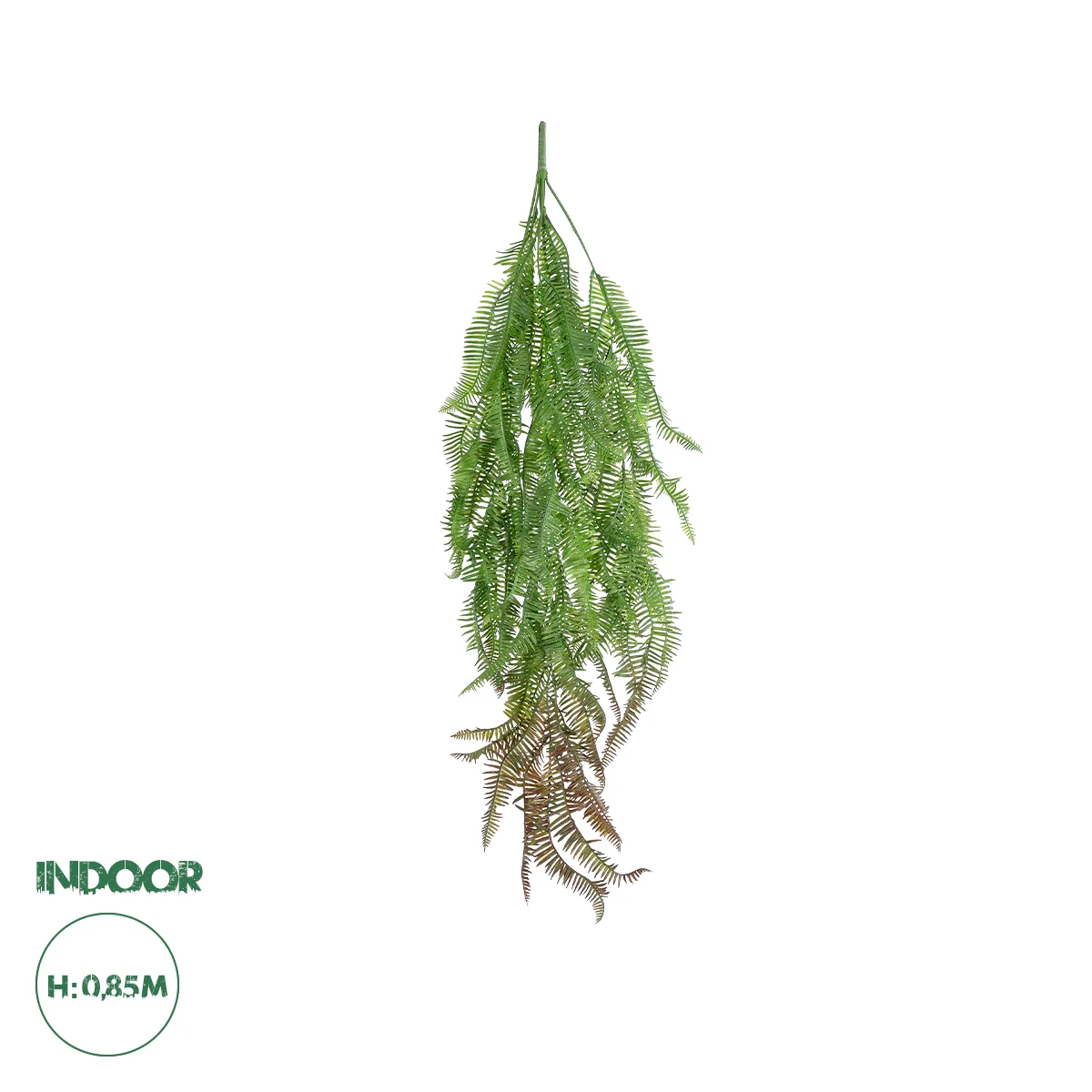 Φωτογραφία προϊόντος: GloboStar® Artificial Garden HANGING FERN BRANCH 20834 Τεχνητό Διακοσμητικό Κρεμαστό κλαδί Φτέρης Μ30 x Π8 x Υ87cm