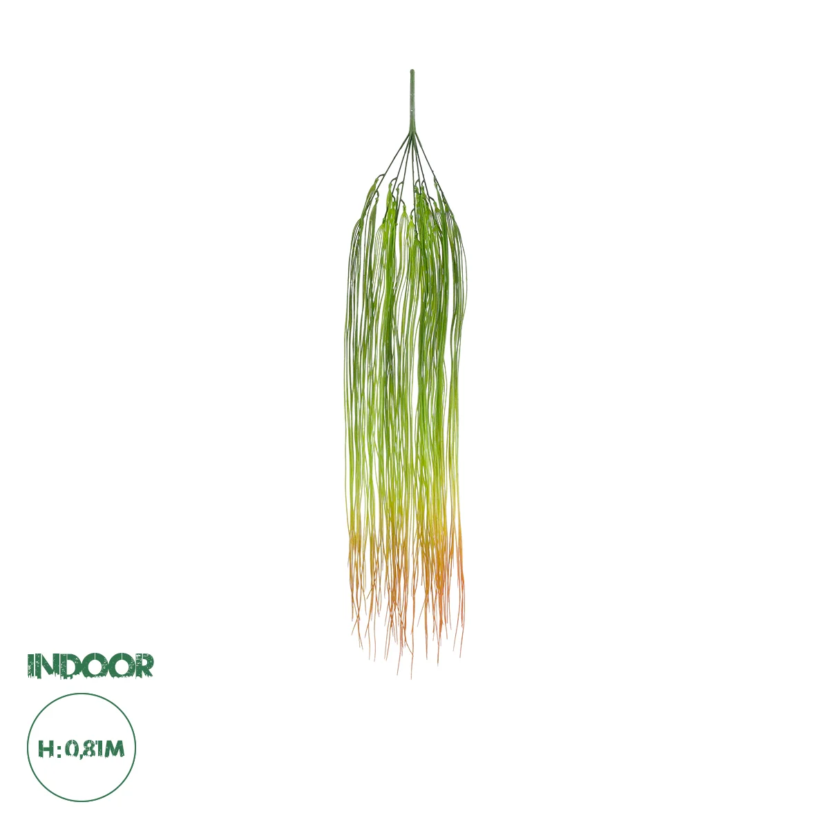 Φωτογραφία προϊόντος: GloboStar® Artificial Garden HANGING GRASS 20815 Τεχνητό Διακοσμητικό Κρεμαστό Φυτό Grass Μ18 x Π4 x Υ81cm