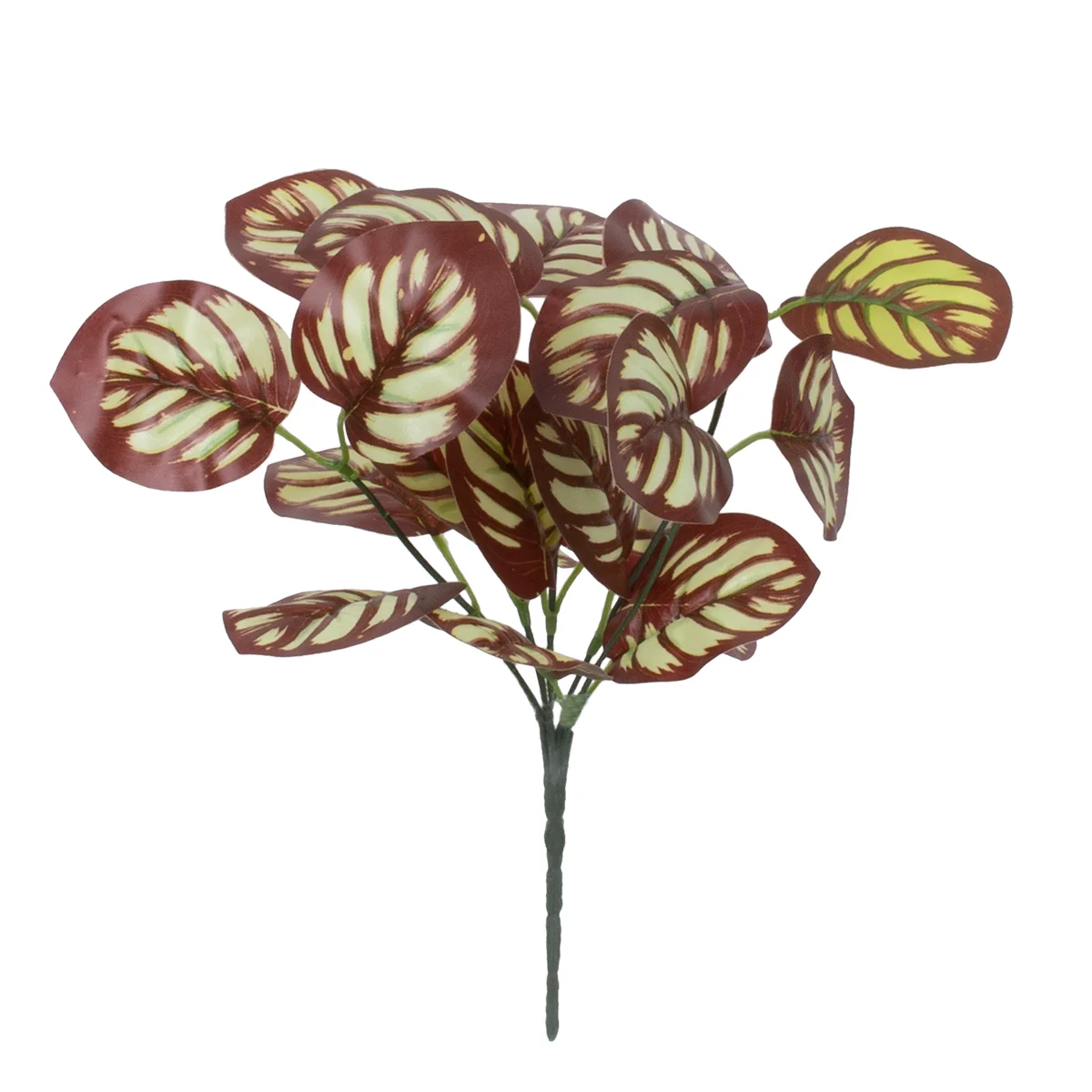 Φωτογραφία προϊόντος: GloboStar® RED PEPEROMIA 78297 Τεχνητό Φυτό Πεπερόμια Κοκκ. - Μπουκέτο Διακοσμητικών Φυτών - Κλαδιών με Φύλλωμα Κόκκινο - Λευκό Υ30cm