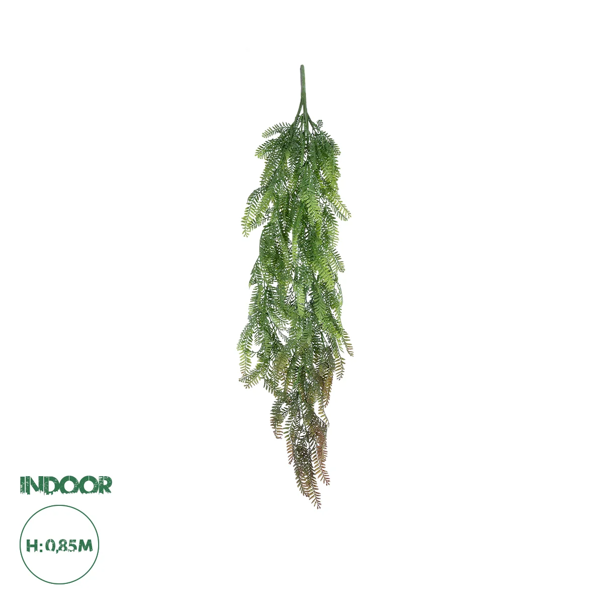 Φωτογραφία προϊόντος: GloboStar® Artificial Garden HANGING FERN 20842 Τεχνητό Διακοσμητικό Κρεμαστό Φυτό Φτέρη Μ25 x Π12 x Υ85cm
