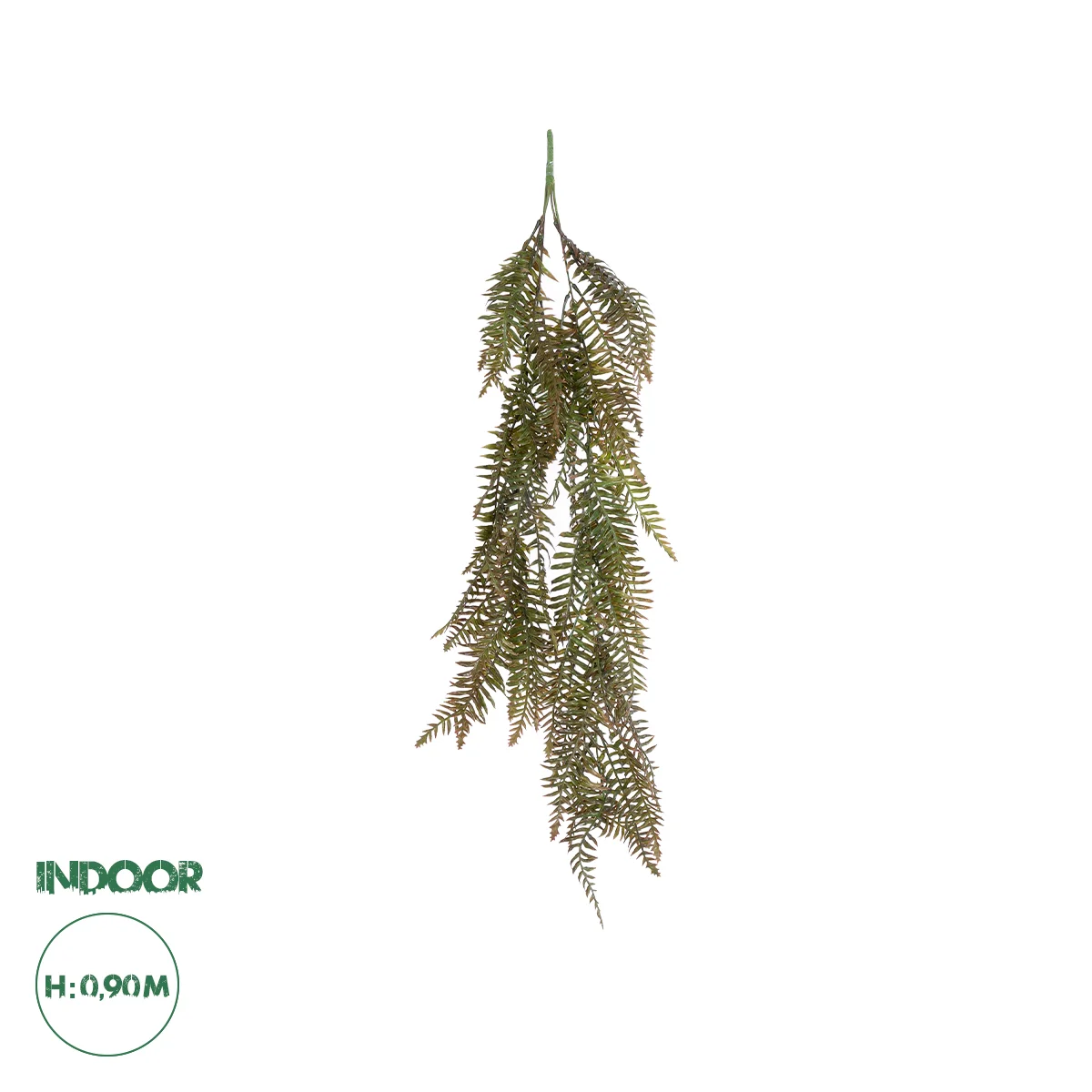Φωτογραφία προϊόντος: GloboStar® Artificial Garden HANGING FERN 20860 Τεχνητό Διακοσμητικό Κρεμαστό Φυτό Φτέρη Μ28 x Π15 x Υ90cm