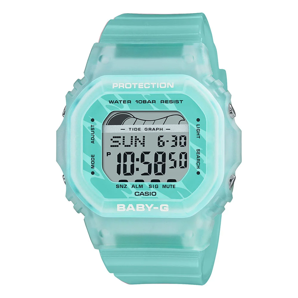 Φωτογραφία προϊόντος: CASIO Baby-G Turquoise Rubber Strap BLX-565S-2ER