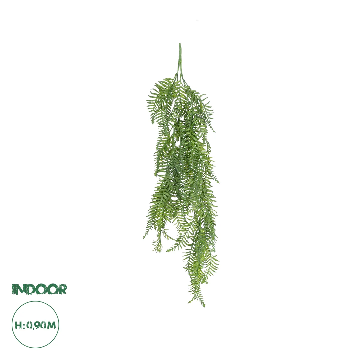 Φωτογραφία προϊόντος: GloboStar® Artificial Garden HANGING FERN 20861 Τεχνητό Διακοσμητικό Κρεμαστό Φυτό Φτέρη Μ28 x Π15 x Υ90cm