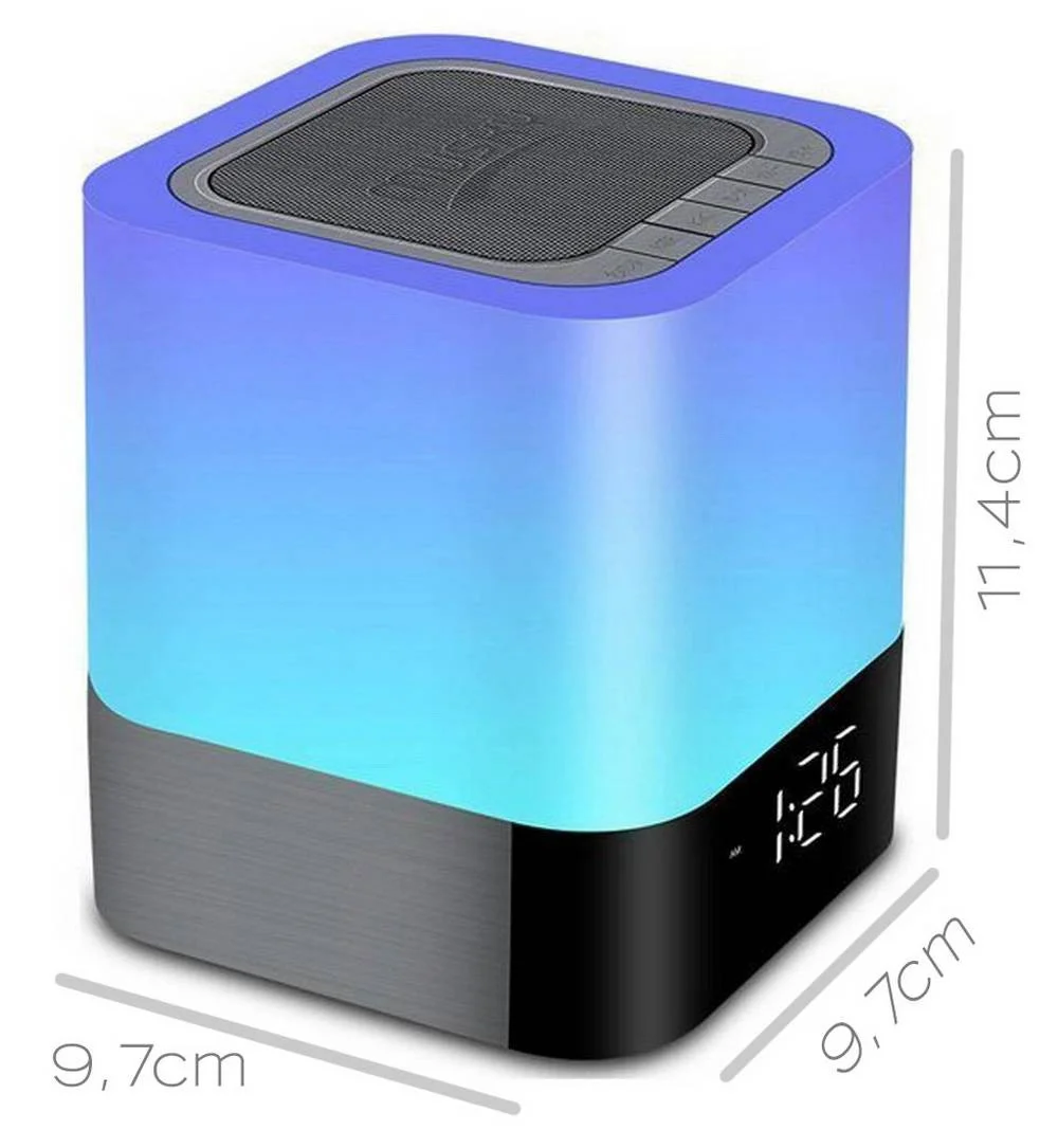 Φωτογραφία προϊόντος: Φορητό Ηχείο Bluetooth Musky DY28 Plus 5W με Διάφ. Χρωματ Οθόνη Ξυπνητήρι Αισθ. Αφής Ενσωματωμένο Μι
