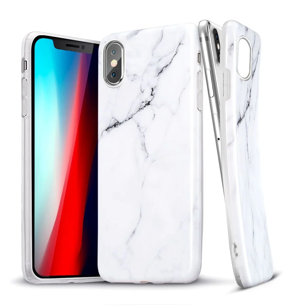 Φωτογραφία προϊόντος: ESR iPhone Xs Max Soft Marble White Arabescato (4894240072035)