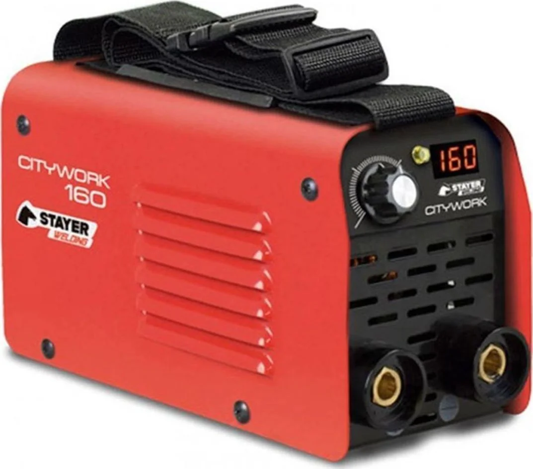 Φωτογραφία προϊόντος: Hλεκτροσυγκόλληση Inverter ηλεκτροδίου 160Α / 230V – STAYER CITY 160