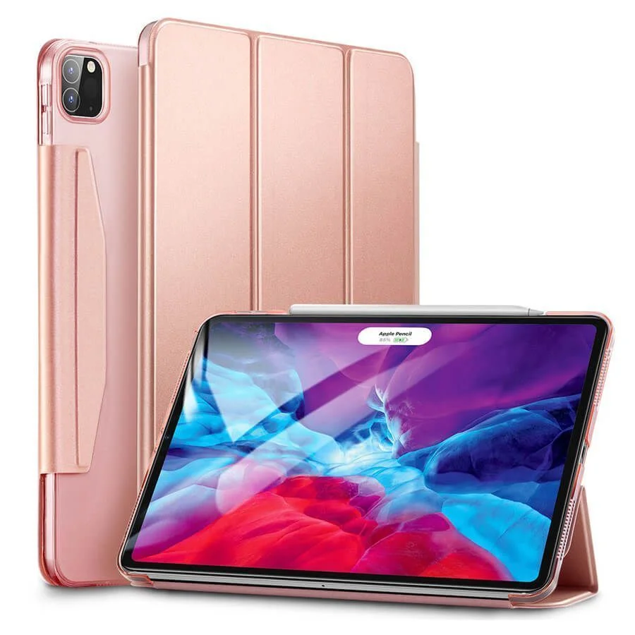Φωτογραφία προϊόντος: ESR Yippee Trifold with Clasp Rose Gold iPad Pro 12,9 2018/2020