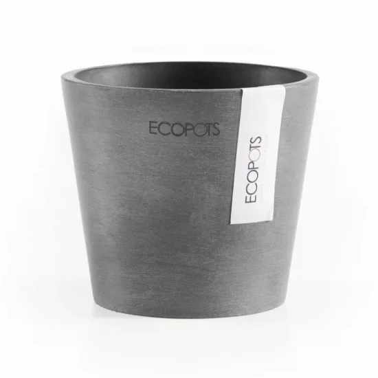 Φωτογραφία προϊόντος: ECOPOTS 74.009.10G ΓΛΑΣΤΡΑ AMSTERDAM MINI D 10,5 X H 9,2 ΓΚΡΙ