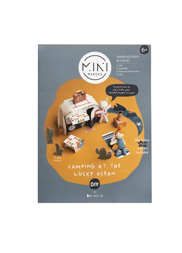 Φωτογραφία προϊόντος: Fabelab Minimakers Βιβλιαράκι Δραστηριοτήτων Lucky Ocean
