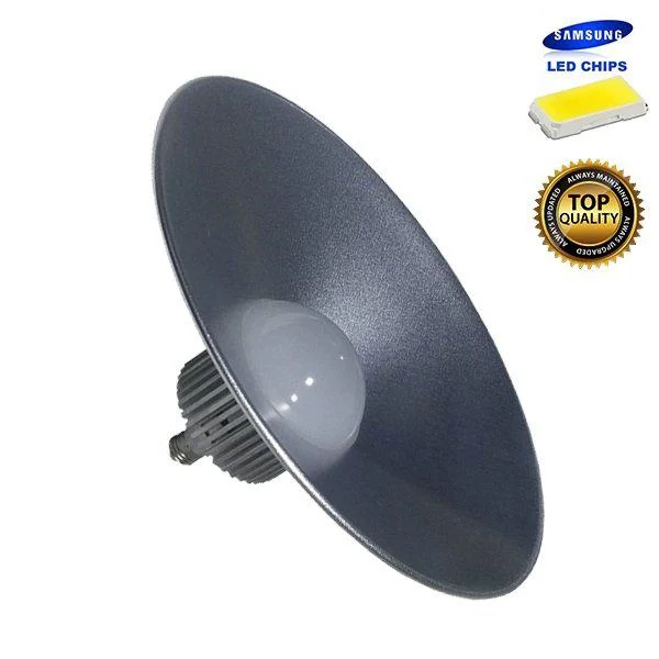 Φωτογραφία προϊόντος: [:el]Καμπάνα LED E27 80Watt, 220V, 270°, Ψυχρό[:en]LED High Bay Industrial Light E27 80Watt, 220V, 270°, Cold[:]