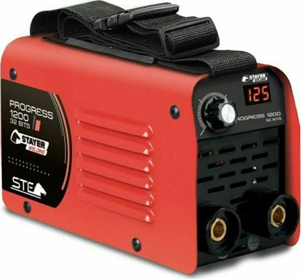 Φωτογραφία προϊόντος: Hλεκτροσυγκόλληση Inverter ηλεκτροδίου 120Α / 230V - STAYER PROGRESS 1200