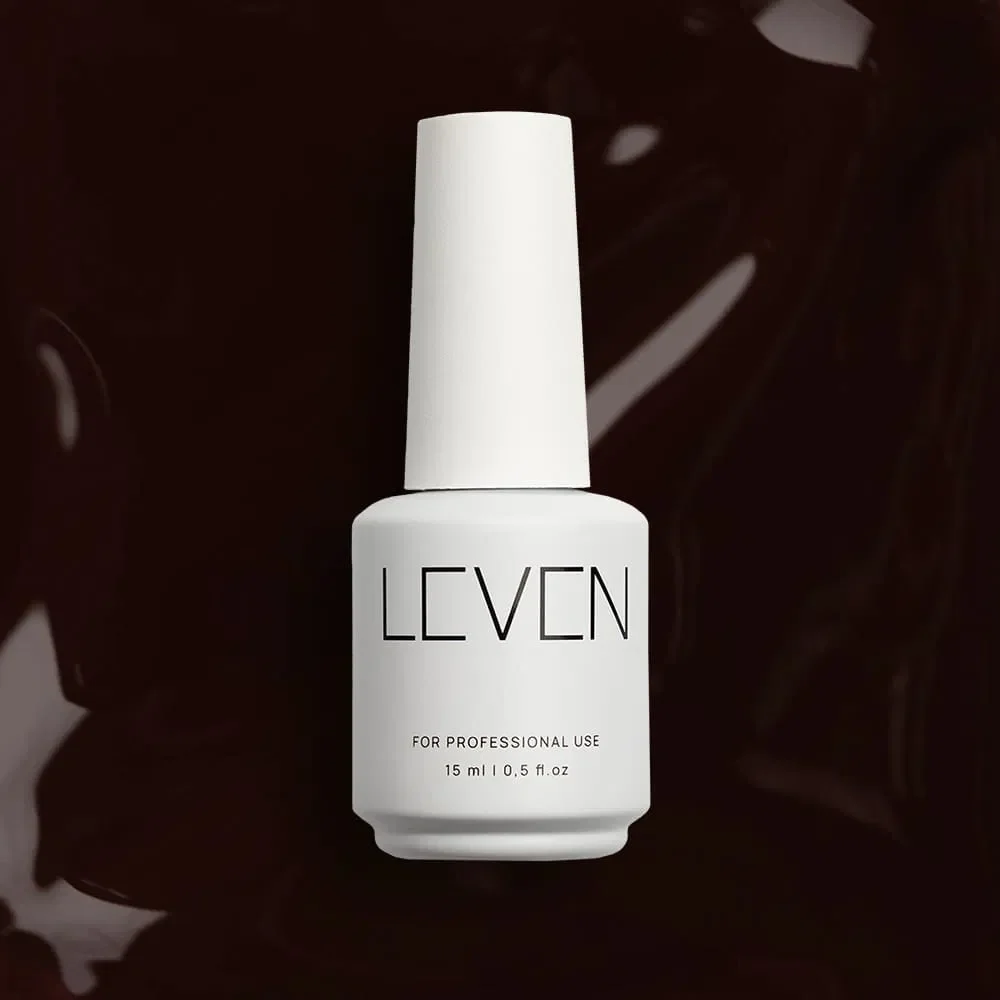 Φωτογραφία προϊόντος: Leven | Ημιμόνιμο βερνίκι 15ml no.394 Dark Choco