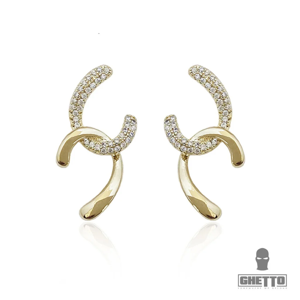 Φωτογραφία προϊόντος: Ghetto Cross Double C Small Earrings