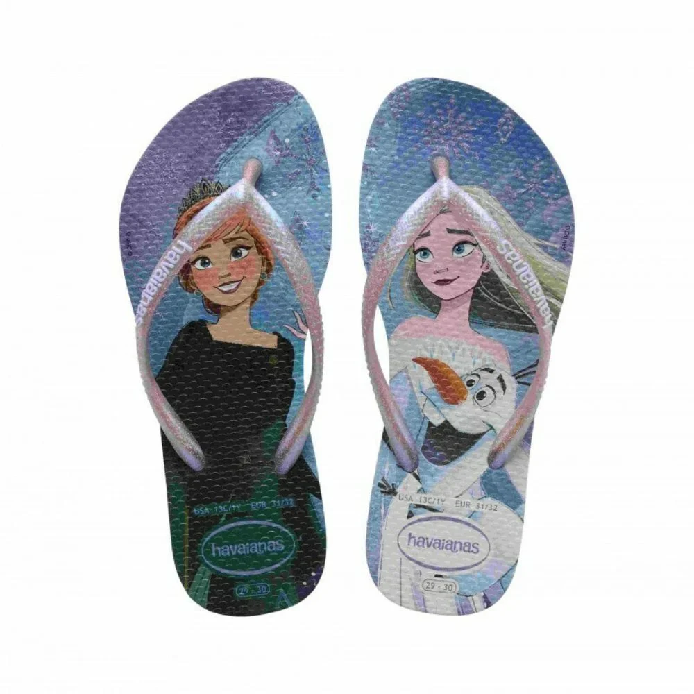 Φωτογραφία προϊόντος: HAVAIANAS KIDS SLIM FROZEN QUIET LILAC 4137266-2204