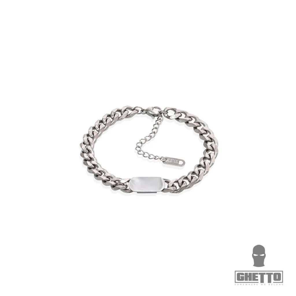 Φωτογραφία προϊόντος: Ghetto Cuban Link Chain Bracelet SS Silver
