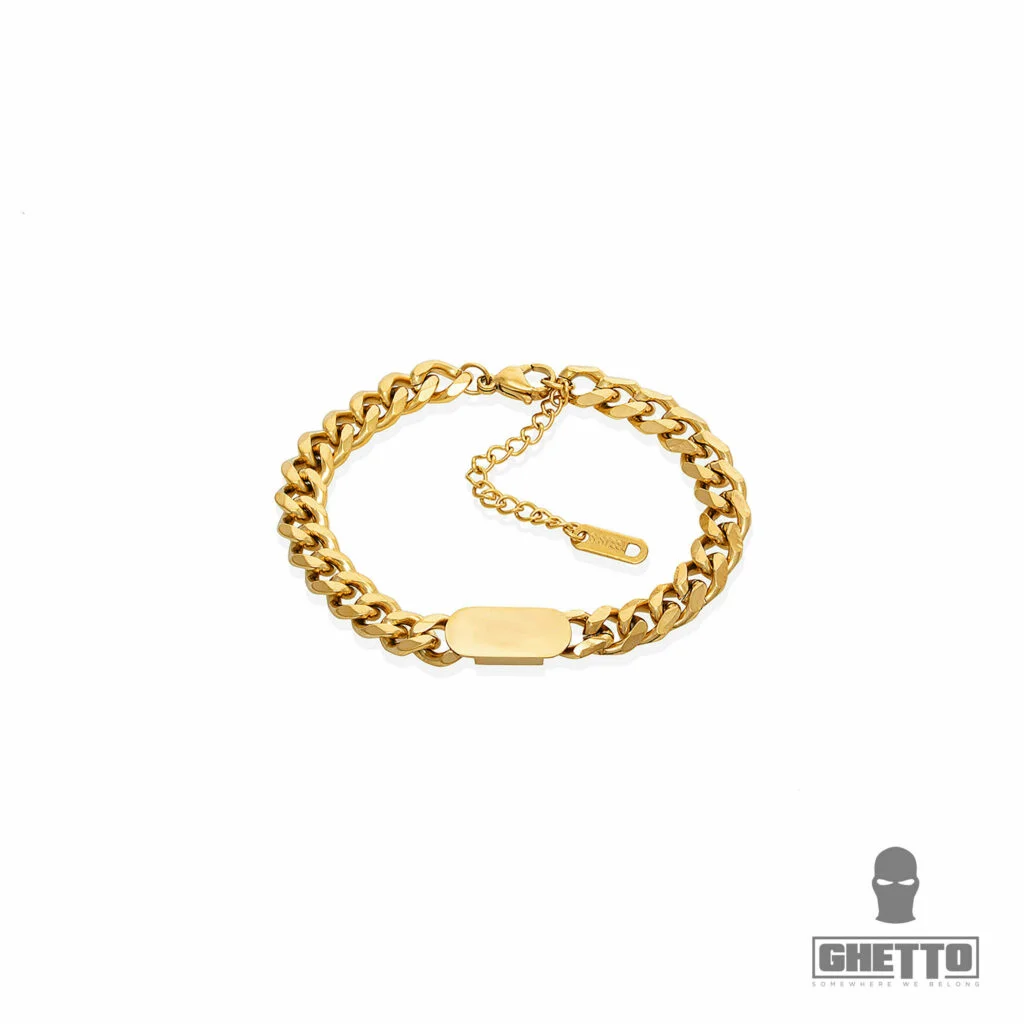 Φωτογραφία προϊόντος: Ghetto Cuban Link Chain Bracelet SS Gold