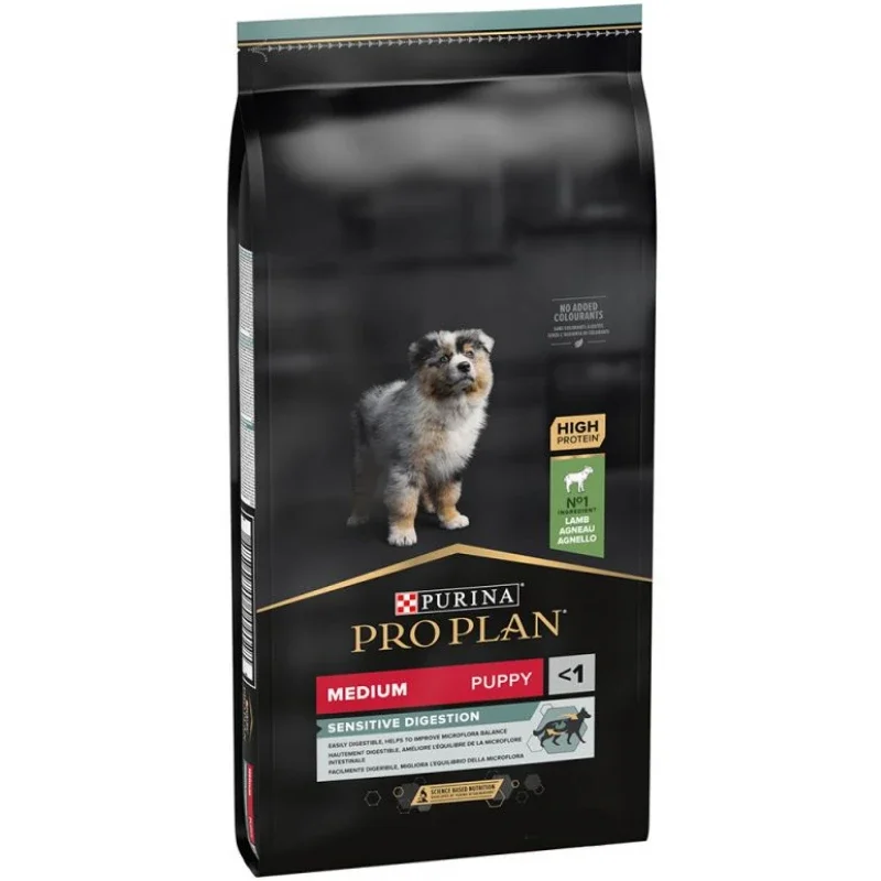 Φωτογραφία προϊόντος: Pro Plan Puppy Medium Sensitive Digestion Optidigest 3kg με αρνί