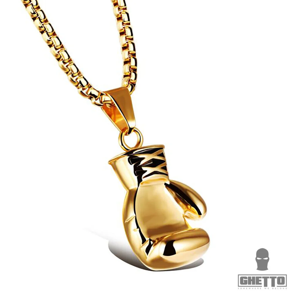 Φωτογραφία προϊόντος: Ghetto Direct Glove Necklace Gold Silver Black Gold