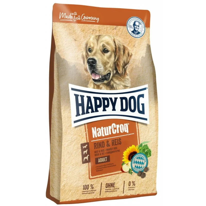 Φωτογραφία προϊόντος: HAPPY DOG NATURCROQ ORIGINAL ΒΟΔΙΝΟ 4Kg