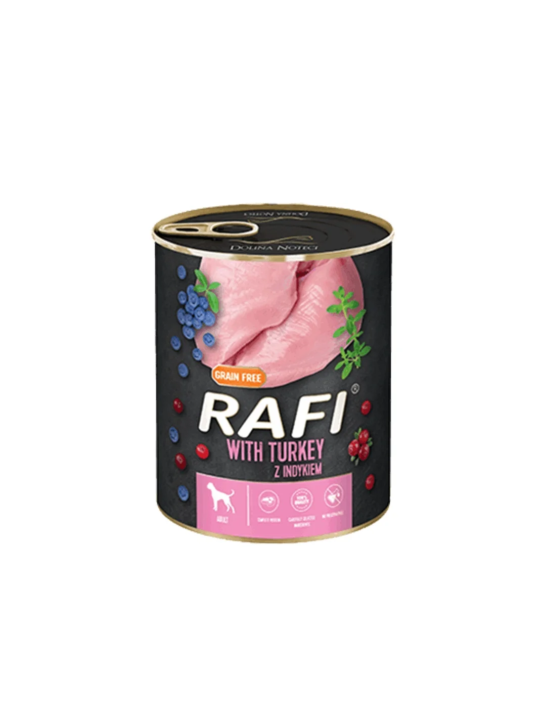 Φωτογραφία προϊόντος: RAFI ADULT ΠΑΤΕ ΓΑΛΟΠΟΥΛΑ, BLUEBERRY + CRANBERRY 400GR