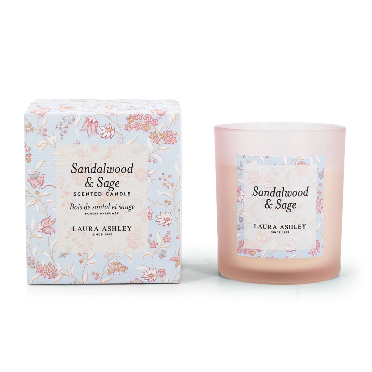 Φωτογραφία προϊόντος: Laura Ashley Αρωματικό Κερί Sandalwood & Sage 200gr