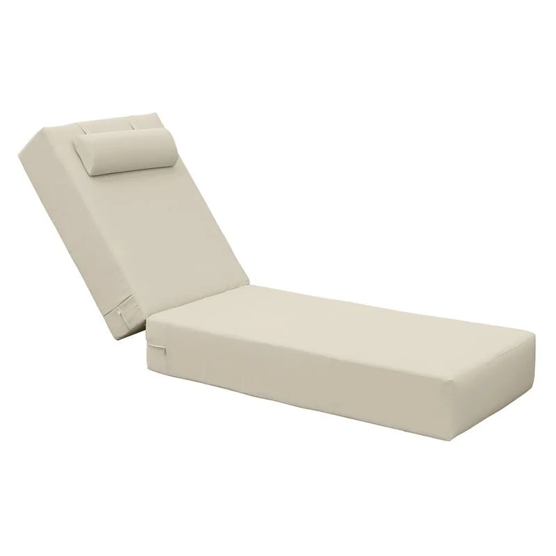 Φωτογραφία προϊόντος: SUNLOUNGER Μαξιλάρι Ξαπλώστρας 20cm, Προσκέφαλο, Ύφασμα Water Repellent Sandy, Φερμουάρ