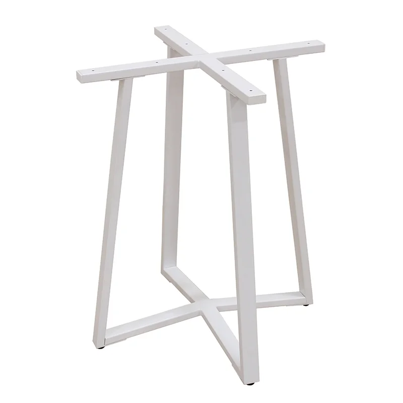 Φωτογραφία προϊόντος: BISTRO 60X60X72εκ. WHITE ΒΑΣΗ ΜΕΤΑΛΛΙΚΗ ΜΕ ΡΕΓ/ΡΟΥΣ