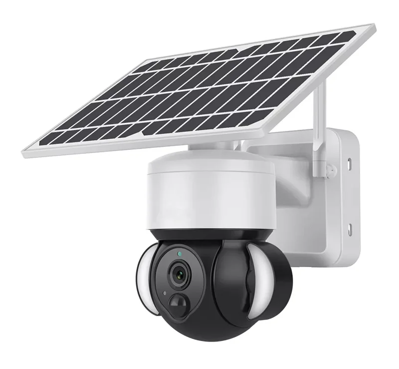 Φωτογραφία προϊόντος: SECTEC smart ηλιακή κάμερα ST-S518M-3M με προβολείς, 3MP, Wi-Fi, PTZ