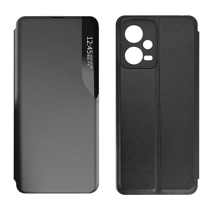 Φωτογραφία προϊόντος: POWERTECH θήκη Smart view MOB-1918 για Xiaomi Note 12 5G/Poco X5, μαύρη