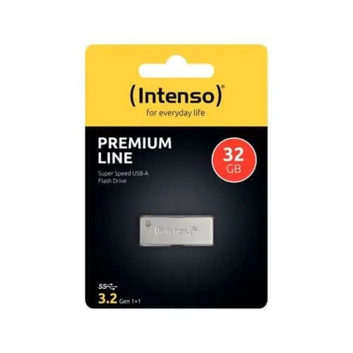 Φωτογραφία προϊόντος: Intenso Pendrive 128GB Premium Line USB 3.2, Black EU (3534491)