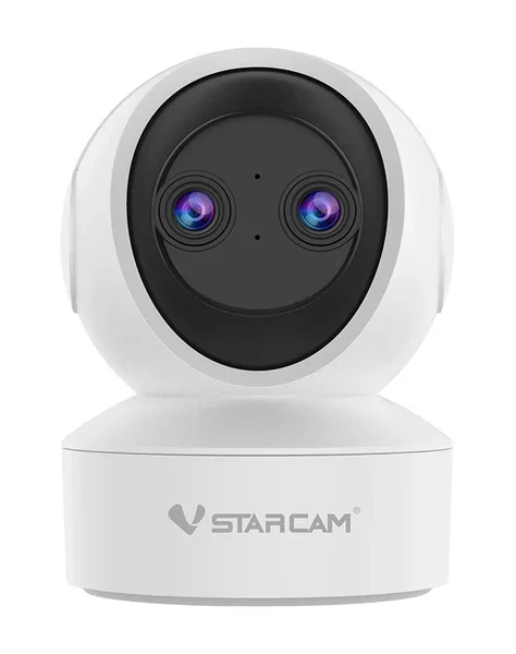 Φωτογραφία προϊόντος: VSTARCAM smart κάμερα CS49D, 3MP, dual lens, WiFi, PTZ, SD