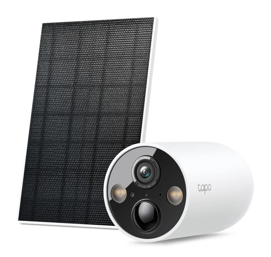 Φωτογραφία προϊόντος: TP-LINK smart ηλιακή κάμερα Tapo C425 KIT, 2K, Wi-Fi, IP66, V.1.20