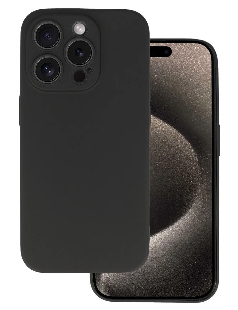 Φωτογραφία προϊόντος: POWERTECH θήκη MATT MOB-1969 για iPhone 16 Pro, μαύρη