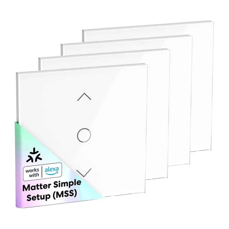 Φωτογραφία προϊόντος: Smart roller shutter switch MEROSS MRS100MA(EU) Wi-Fi (Matter) (Set of 4 pcs)
