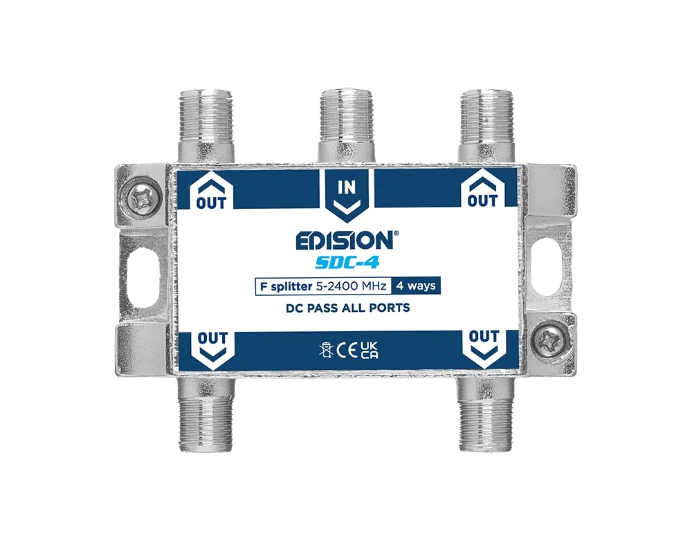 Φωτογραφία προϊόντος: EDISION ΔΙΑΚΛΑΔΩΤΗΣ 4ways F 5-2400Mhz SDC-4