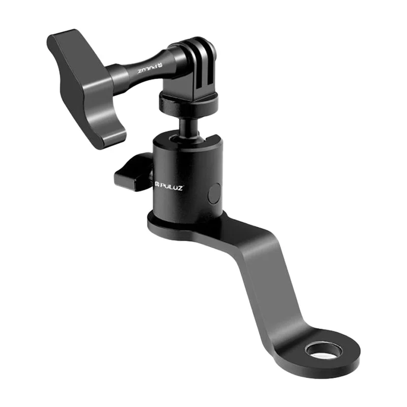 Φωτογραφία προϊόντος: PULUZ Aluminum Motorcycle Mirror Camera Holder (Black)
