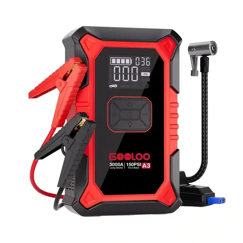 Φωτογραφία προϊόντος: Jump Starter GOOLOO A3 2-in-1 Air Compressor