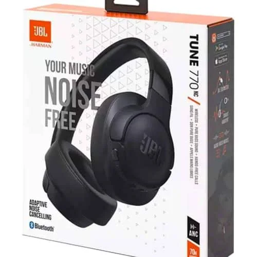 Φωτογραφία προϊόντος: JBL Tune 770NC Bluetooth Wireless On-Ear Headphones Black EU
