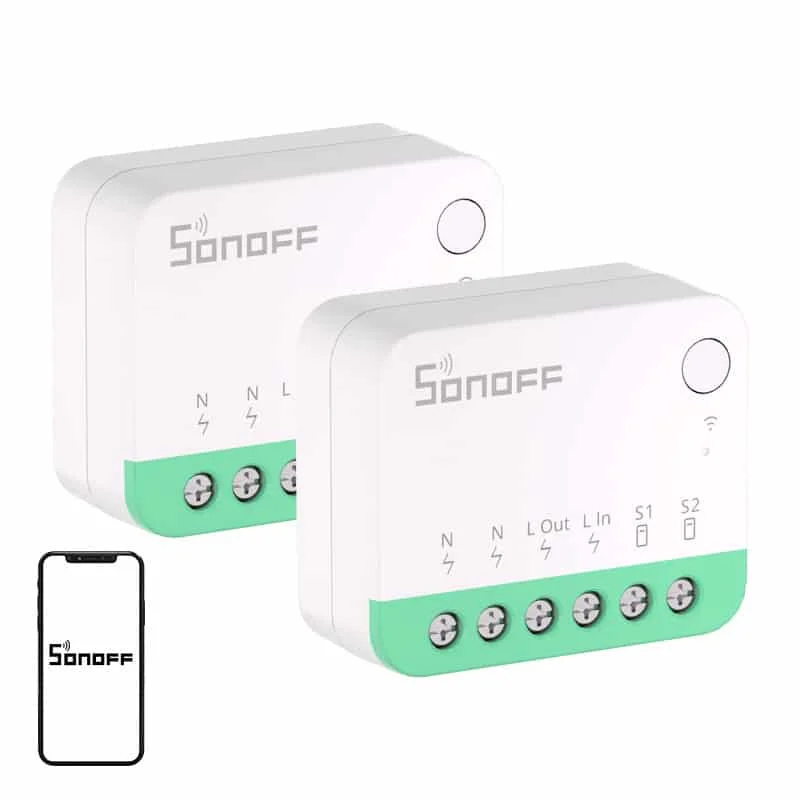 Φωτογραφία προϊόντος: SONOFF Smart Switch MINIR4M (Extreme) Matter 2Pack