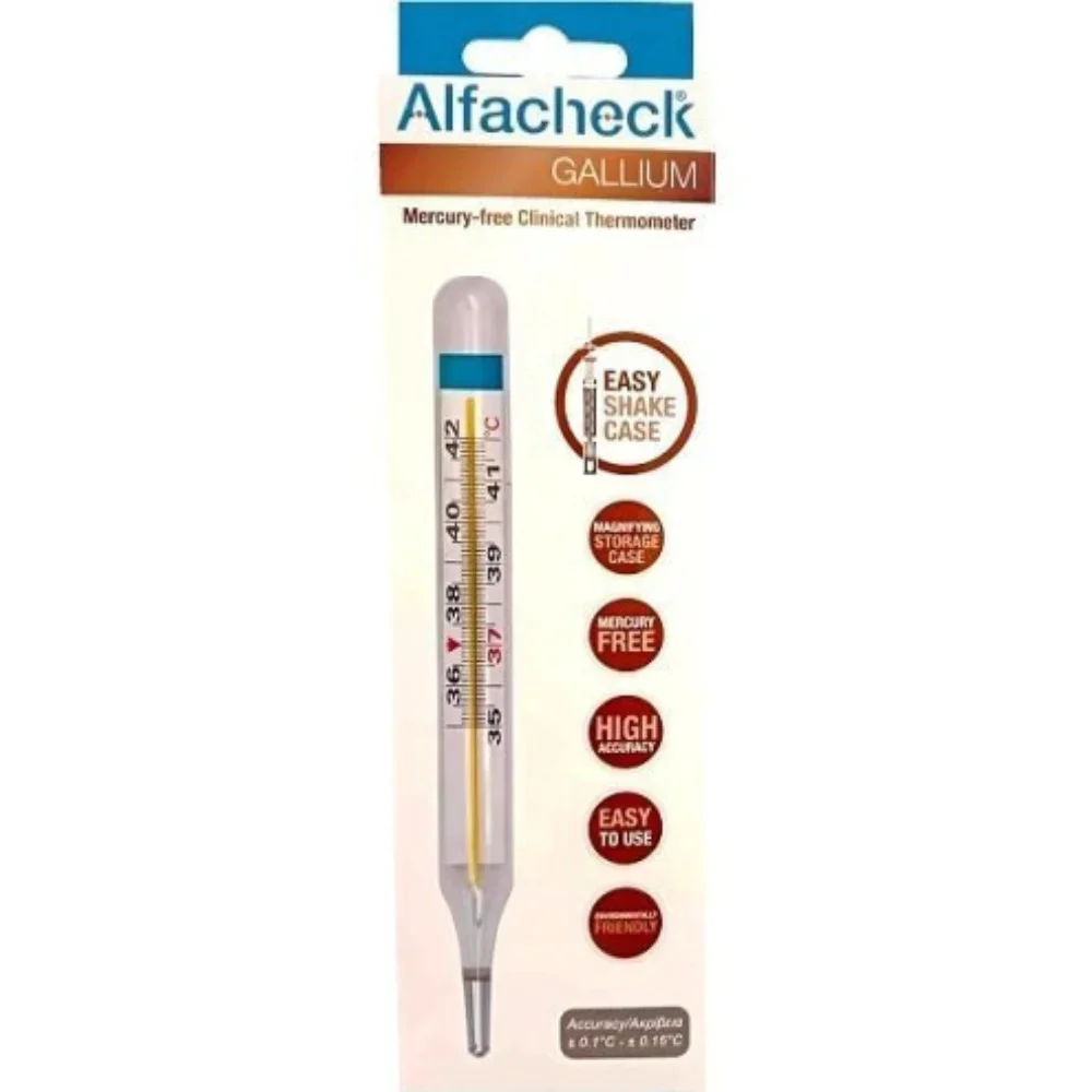 Φωτογραφία προϊόντος: MICROLIFE Alfacheck Θερμόμετρο Μασχάλης Με Γάλλιο