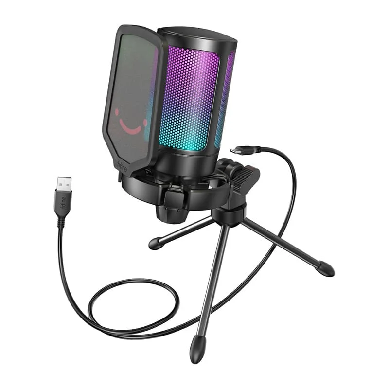 Φωτογραφία προϊόντος: Fifine Gaming condenser microphone A6V (black)