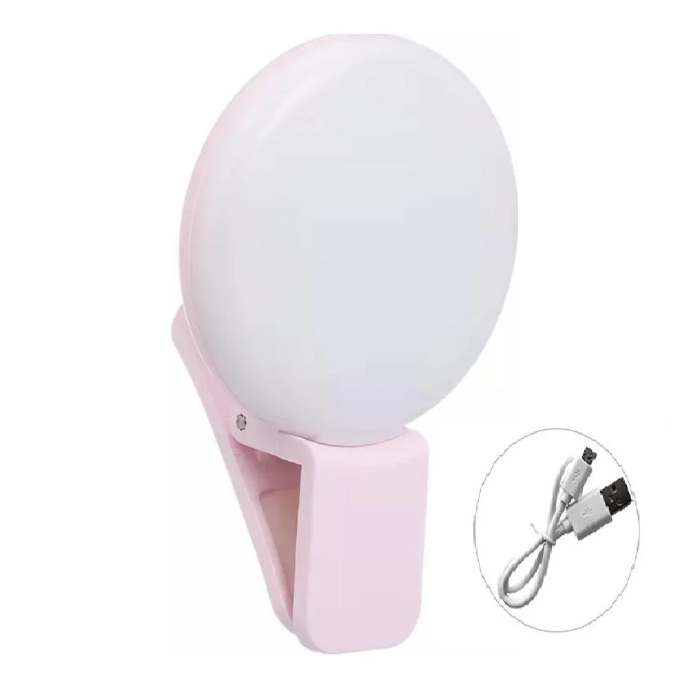 Φωτογραφία προϊόντος: EZRA Selfie LED Light(ΡΟΖ)