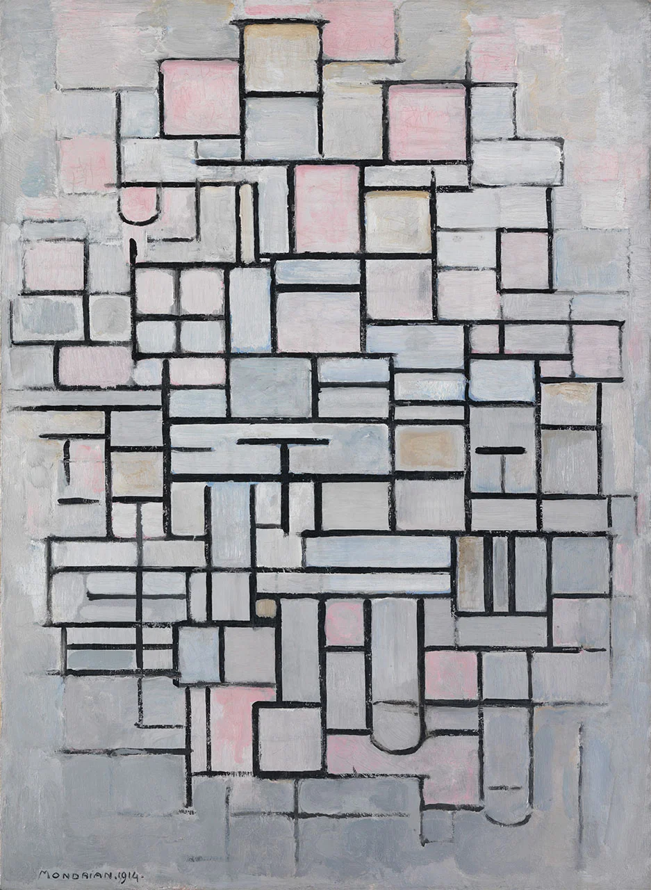 Φωτογραφία προϊόντος: Composition IV Mondriaan Poster- Αφίσα