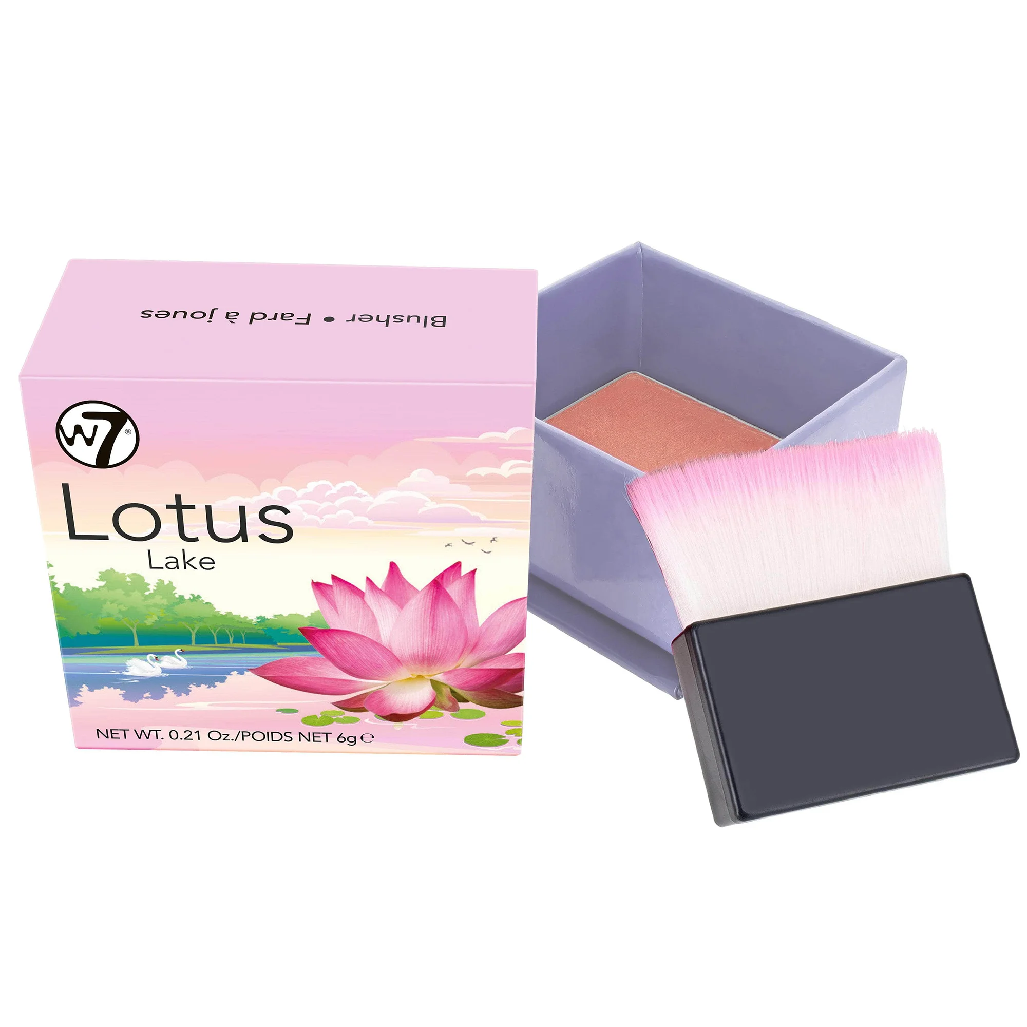Φωτογραφία προϊόντος: W7 Cosmetics W7 The Boxed Blusher - Lotus Lake (6gr)